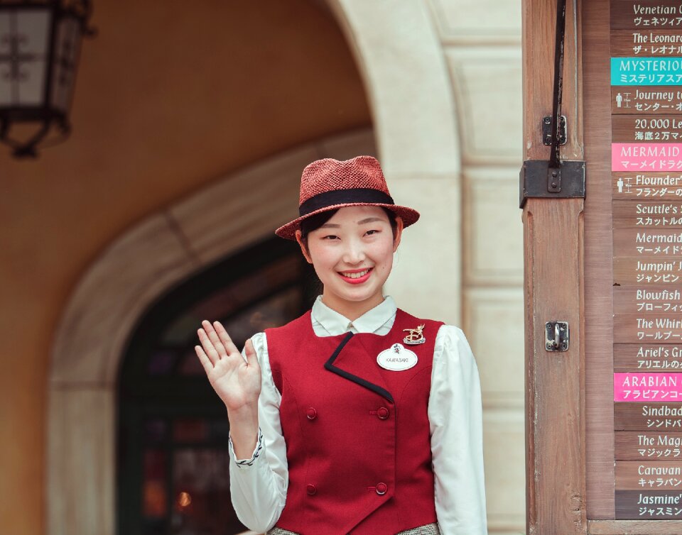 Portrait smile