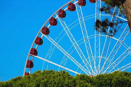 Theme park attraction fun