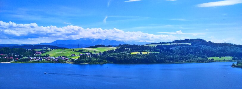 Mountains spring pieniny