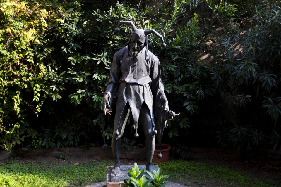Bronze bronze figure eulenspiegel