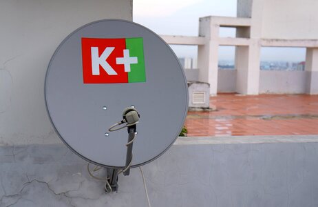 Pan to collect tv satellite