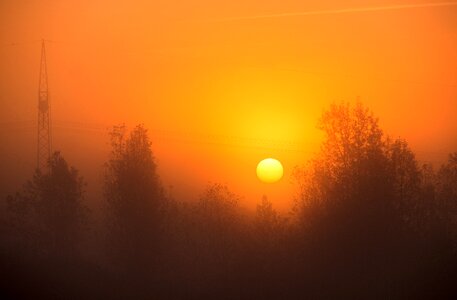 Morgenrot dawn landscape photo