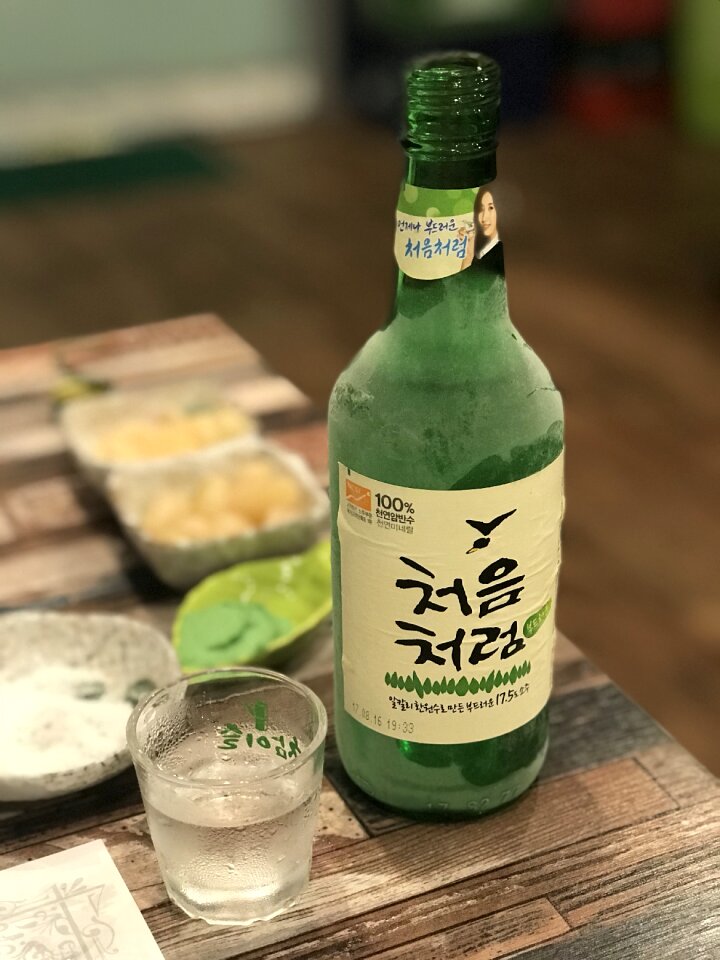 Alcohol bar soju