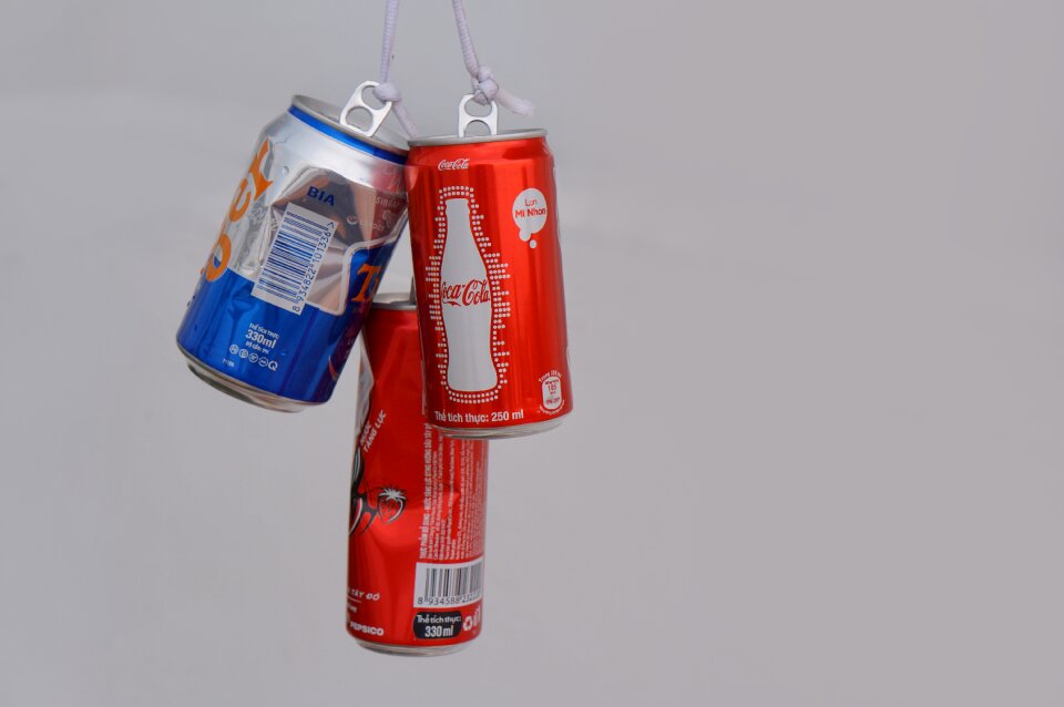 Soda scrap chasing insects