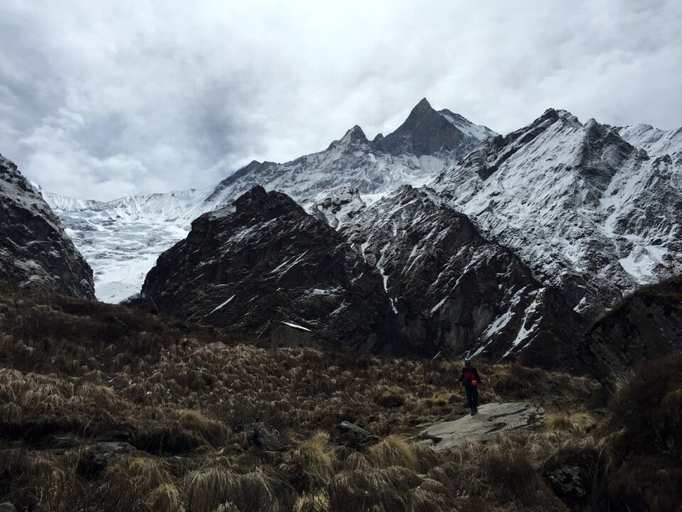 Machapuchare nepal mountain