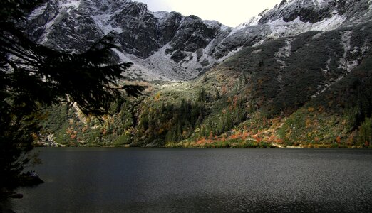 Polish tatras the beauty of the mountains landscape photo