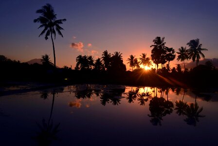 Sunrise outdoor indonesia photo