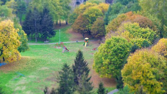 Outdoor slide activity