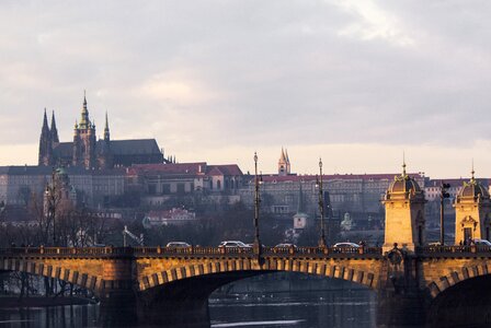 Praha castle bridge