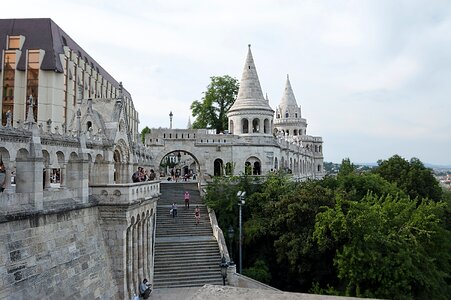 Hungary budapest fishermen's bastion