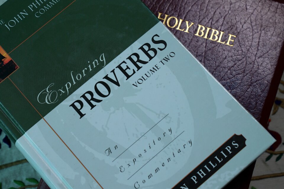 Christianity open book holy