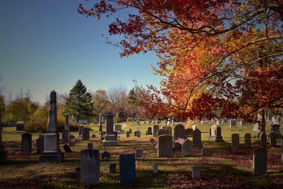 Colorful fall scenery