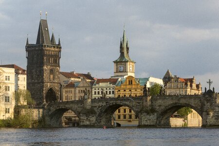 Praha bridge moldova photo