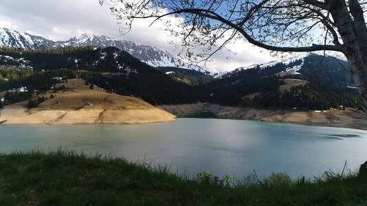 Dam switzerland canton of vaud