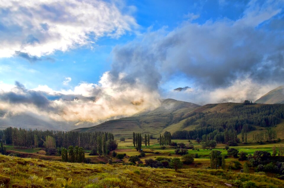 Landscapes nature sky grass