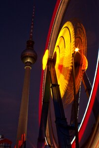 Lights dusk night