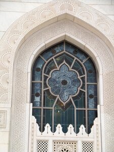 Mosque islam window photo