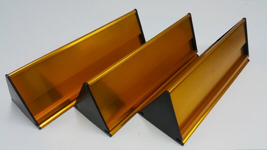 Triangle gold belong gloss