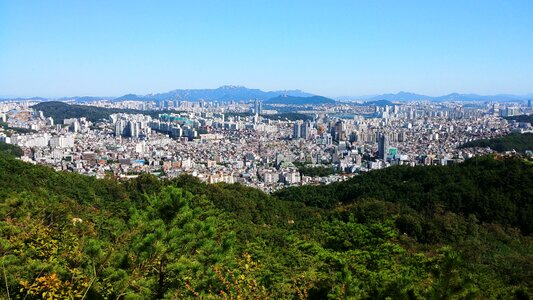 Gwanak mountain korean mountain seoul
