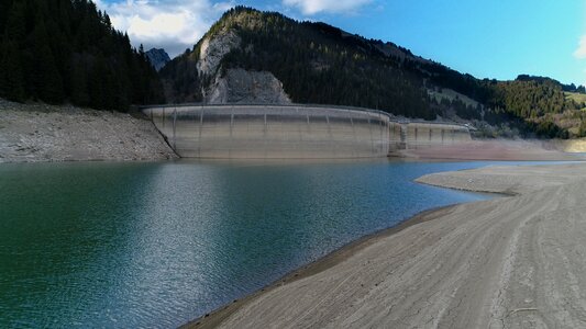 Dam switzerland canton of vaud
