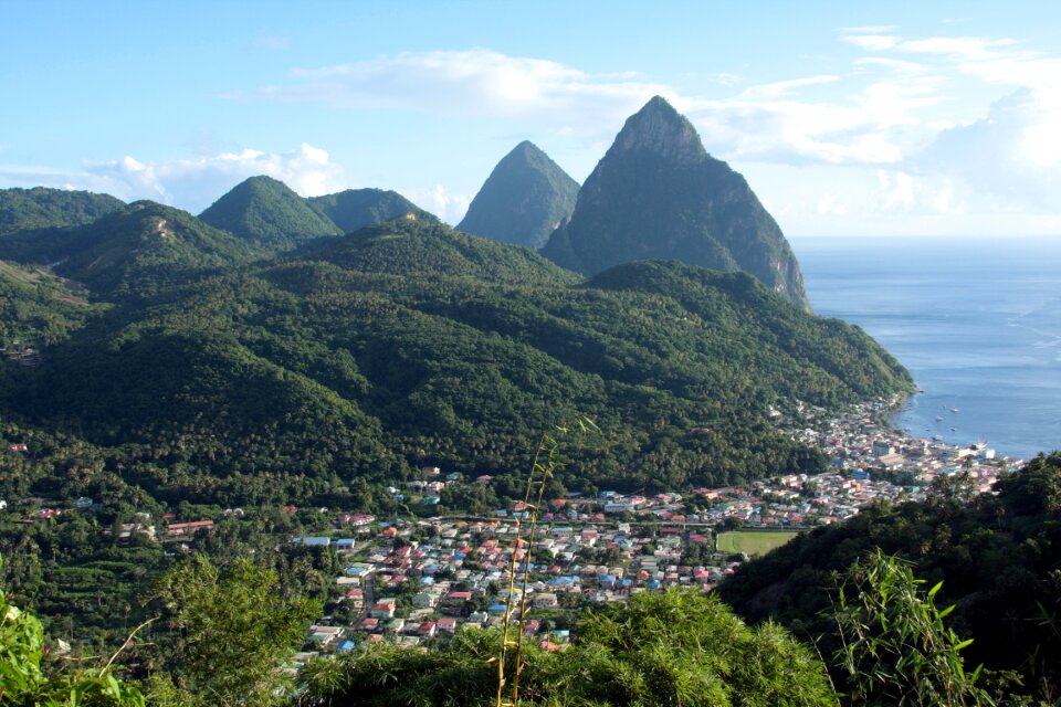 St lucia nature sea