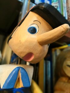 Wood pinocchio nose