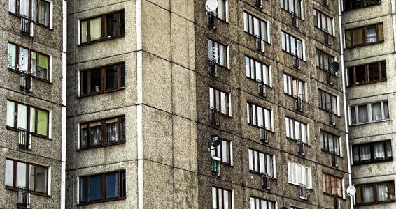 Façades wall glass photo