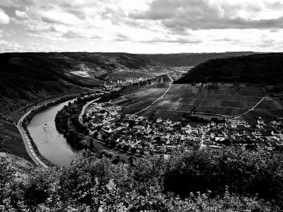 Bruttig mosel vineyards