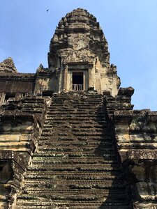 Angkor wat ruins temple