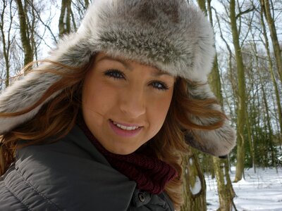 Snowfall outdoor