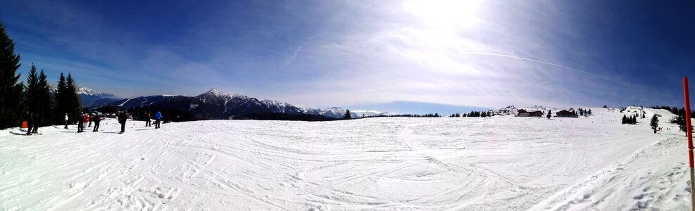 Alpine outdoor snow