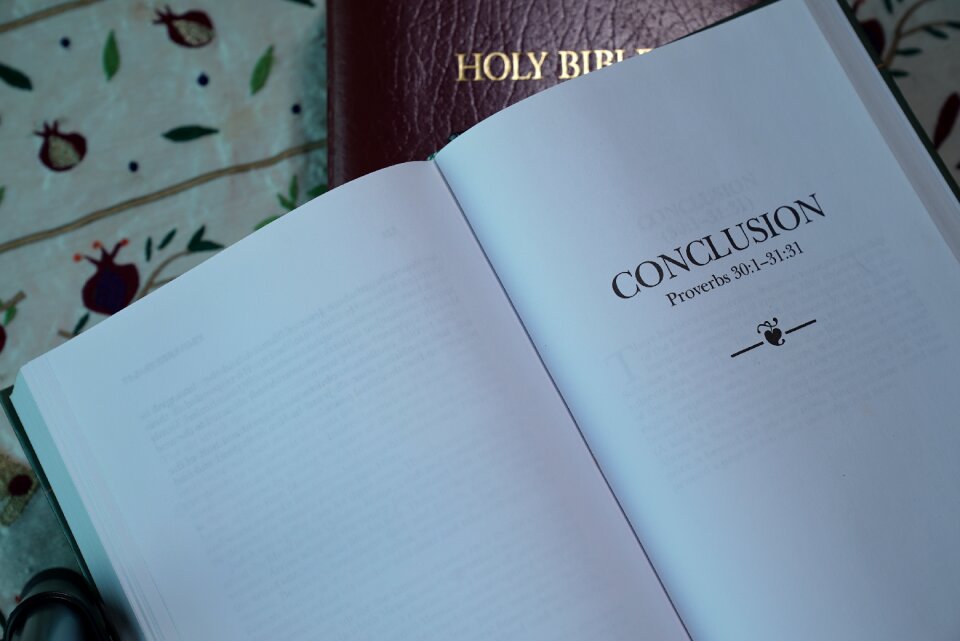 Christianity open book holy