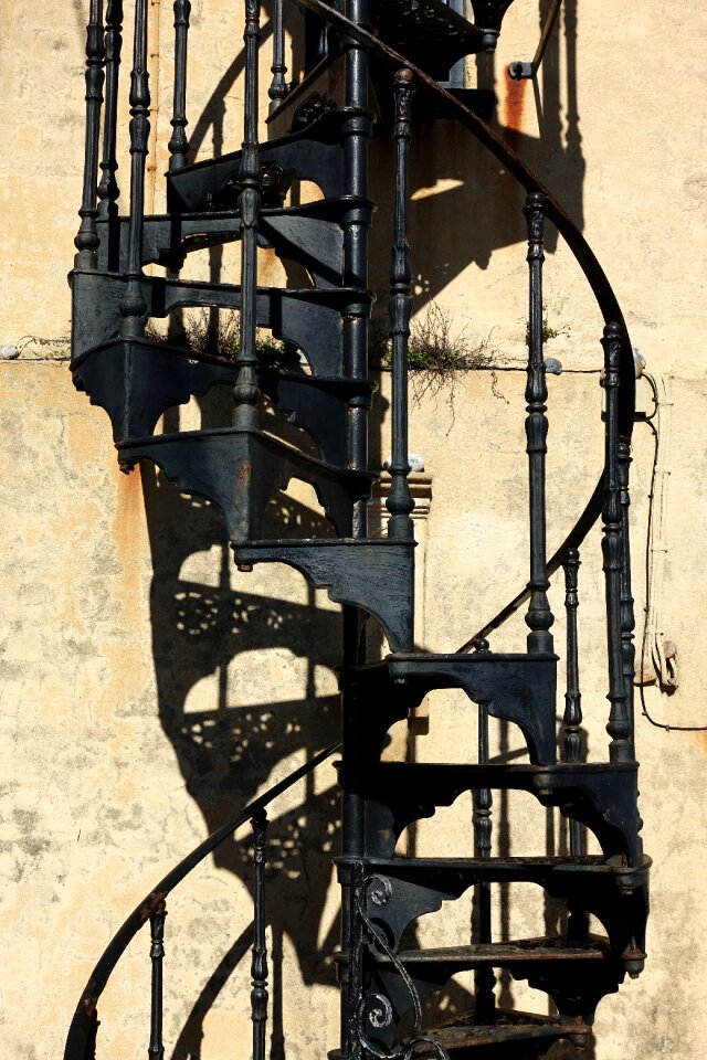 Steps helical shadow