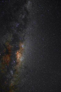 The milky way new zealand starry sky photo
