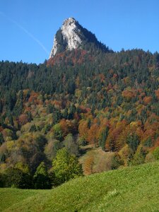 Rock summit bavarian prealps photo
