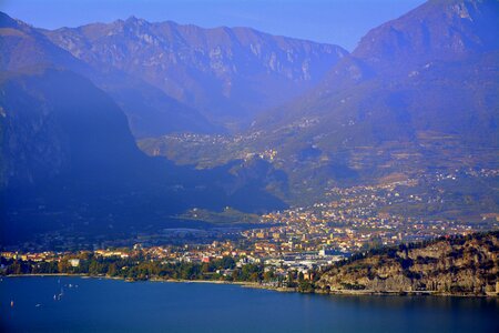 Landscape mountains italy photo