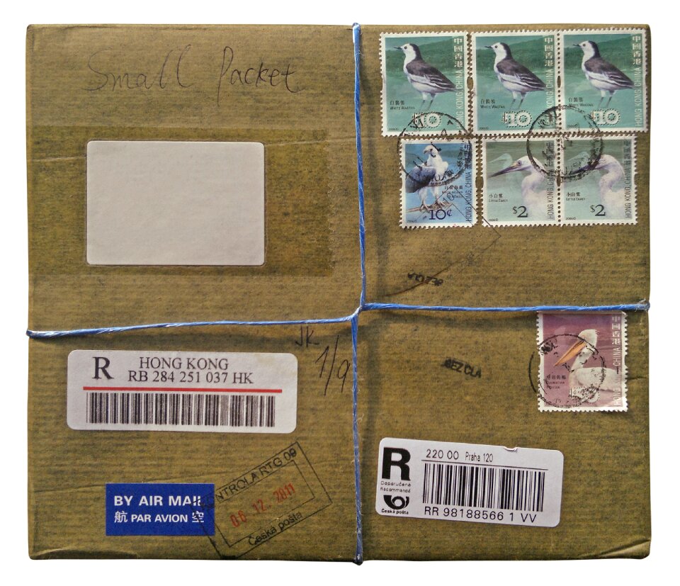 Par avion stamps post office