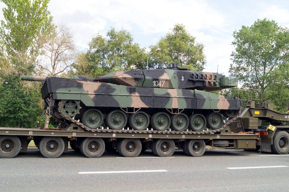 Army lowbed trailer defense