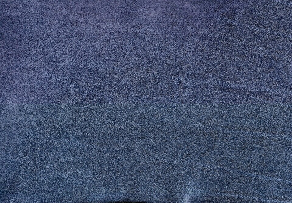 Blue leather skin luxury