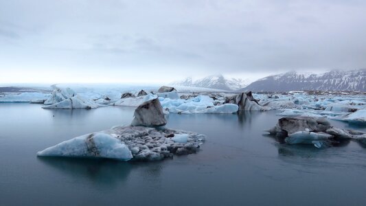Iceland glacier lagoon jökulsarlon photo