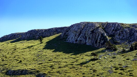 Nature mountain landscape pastures