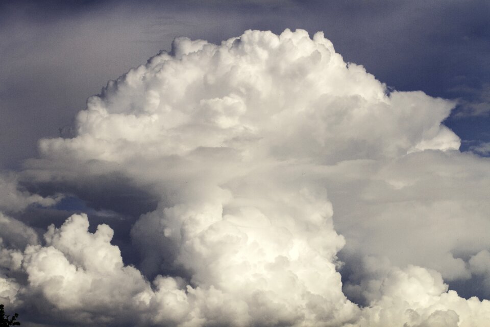 Dark clouds cumulus cloud cumulus clouds