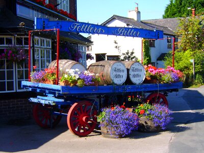 Beer wagon