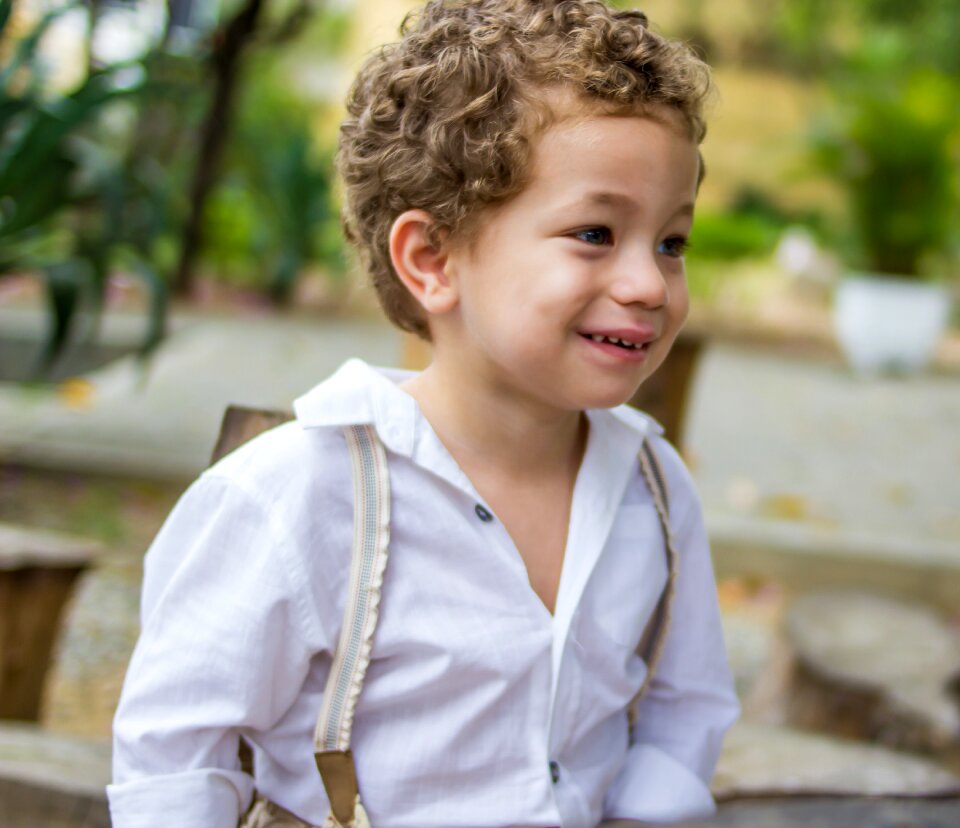 Boy smiling smile photo