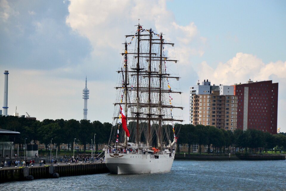 Sailing ship second largest union