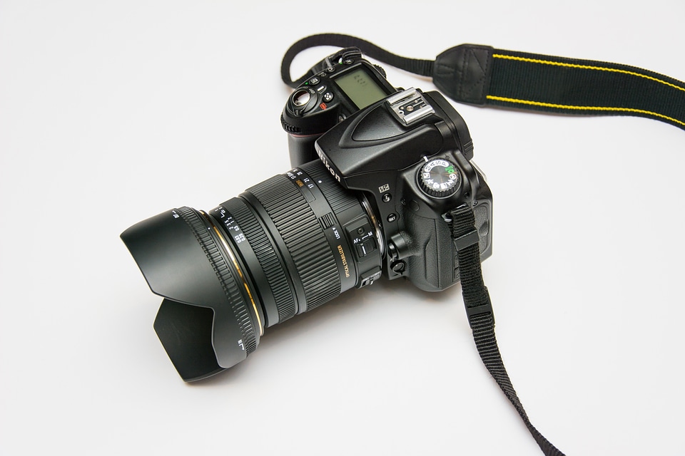Photographer lens foto