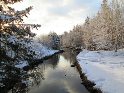Winter snow
