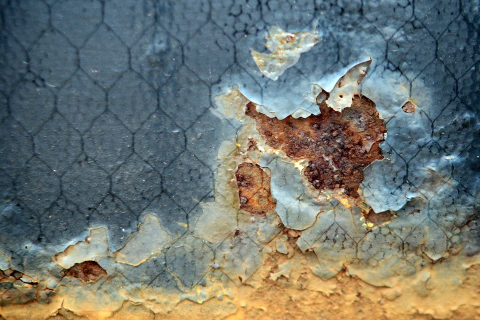 Urban metal rusty