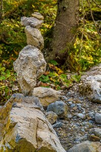Stones mountains alpine