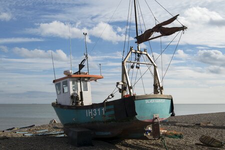 Sky fishing fishing boat photo